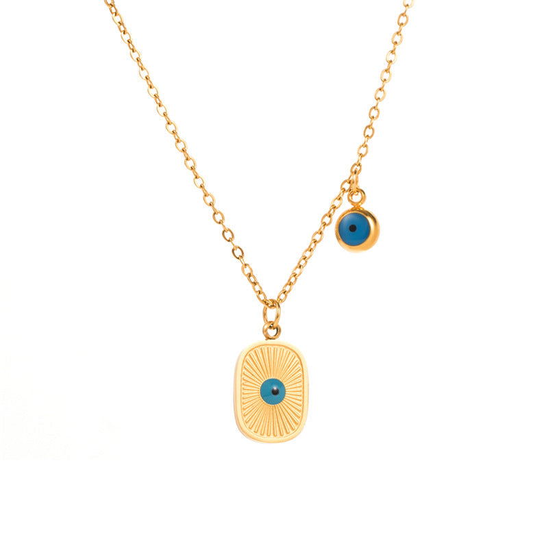 Turquoise Leaf Necklace