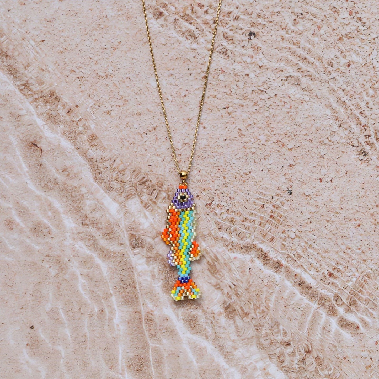 Handwoven Beaded Necklace For Women