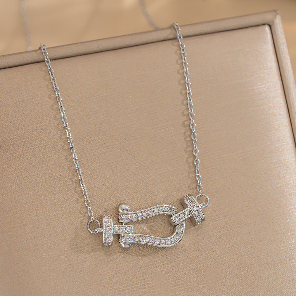 Horseshoe Buckle Necklace