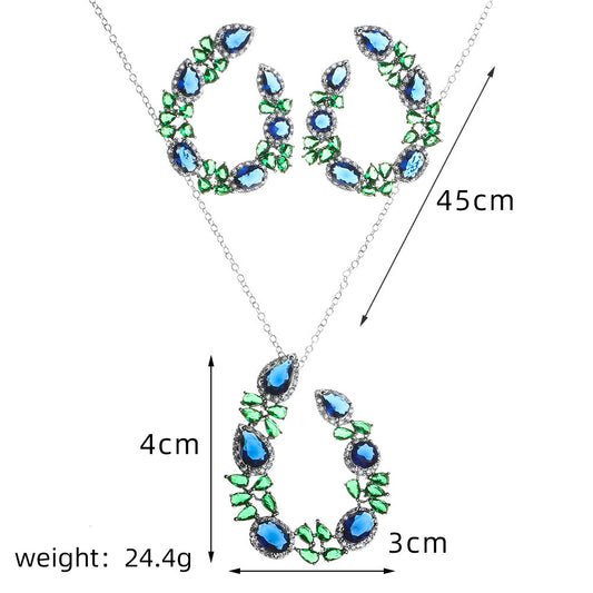Zircon Emerald Set