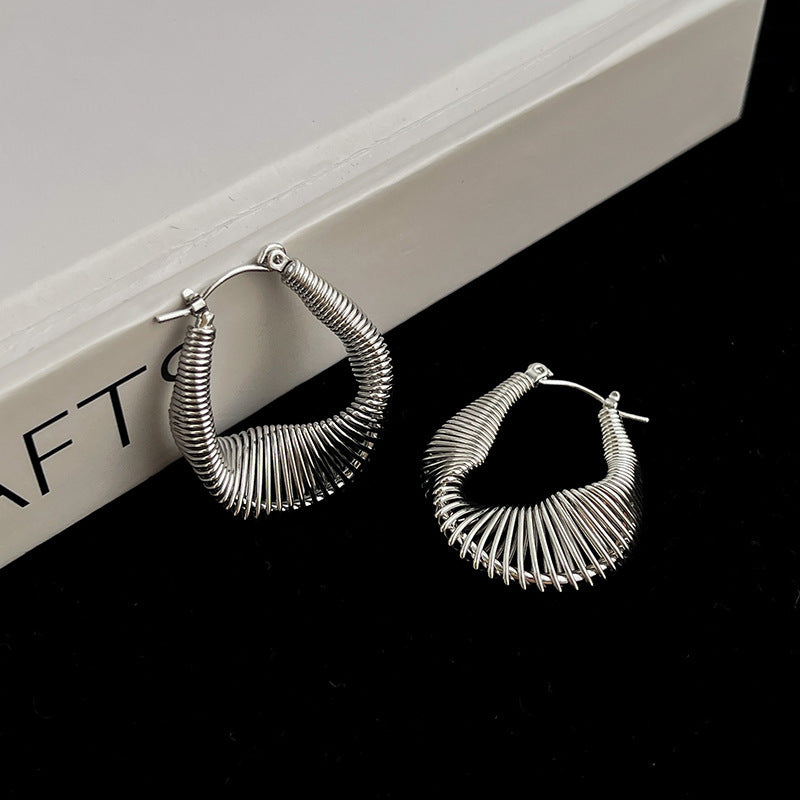 Hollow Circle Earrings