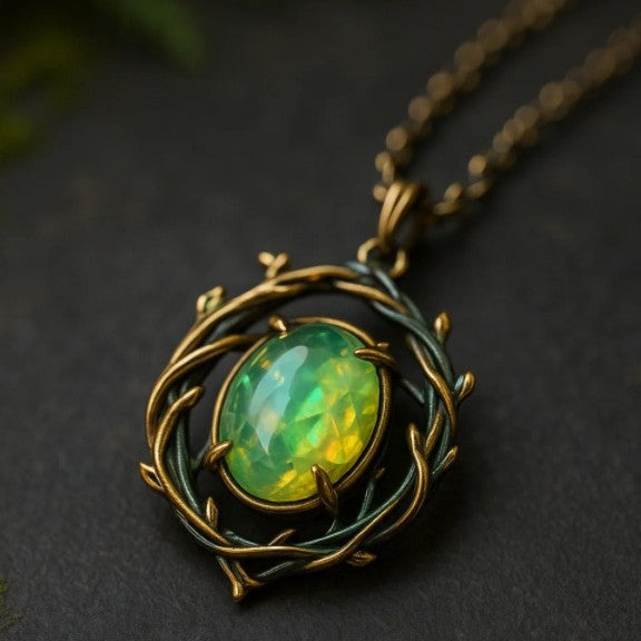 Vine And Branch Design Necklace