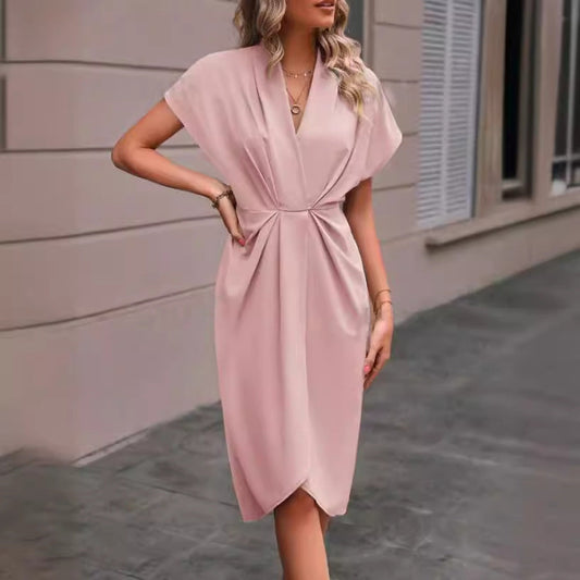 Batwing Sleeve Dress