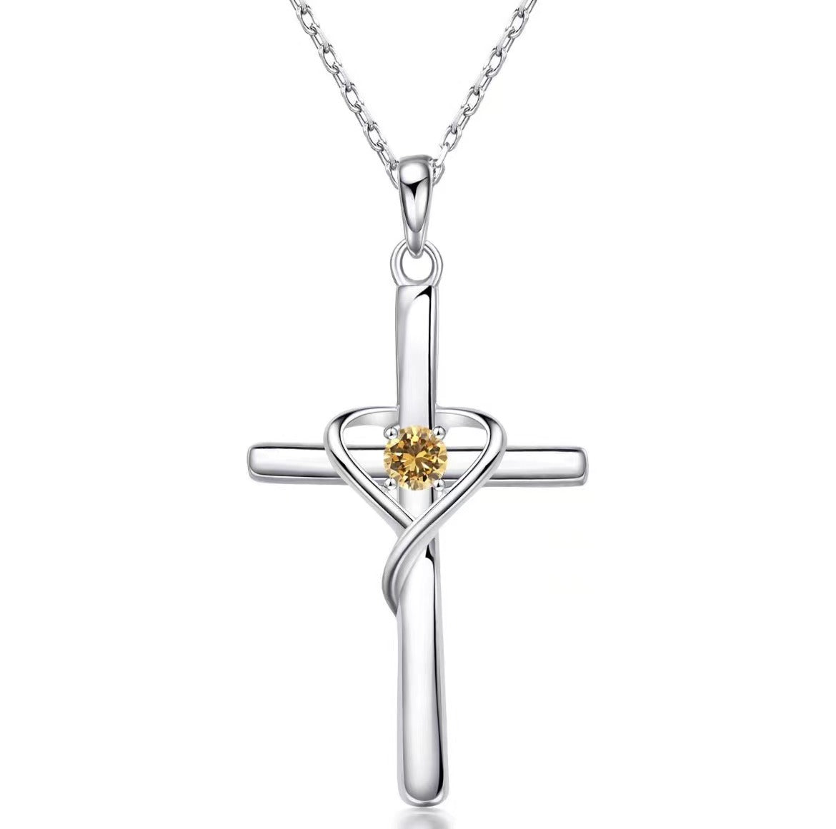 Easter Heart-Shaped Necklace