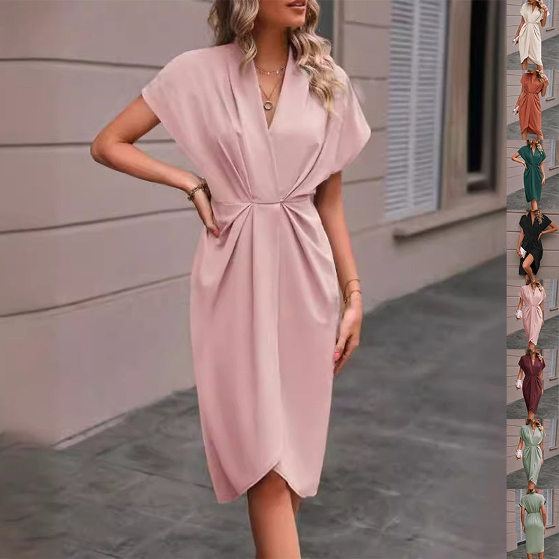 Batwing Sleeve Dress