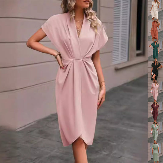 Batwing Sleeve Dress