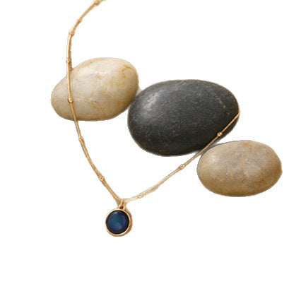 Clavicle Chain With A Fade-resistant Necklace