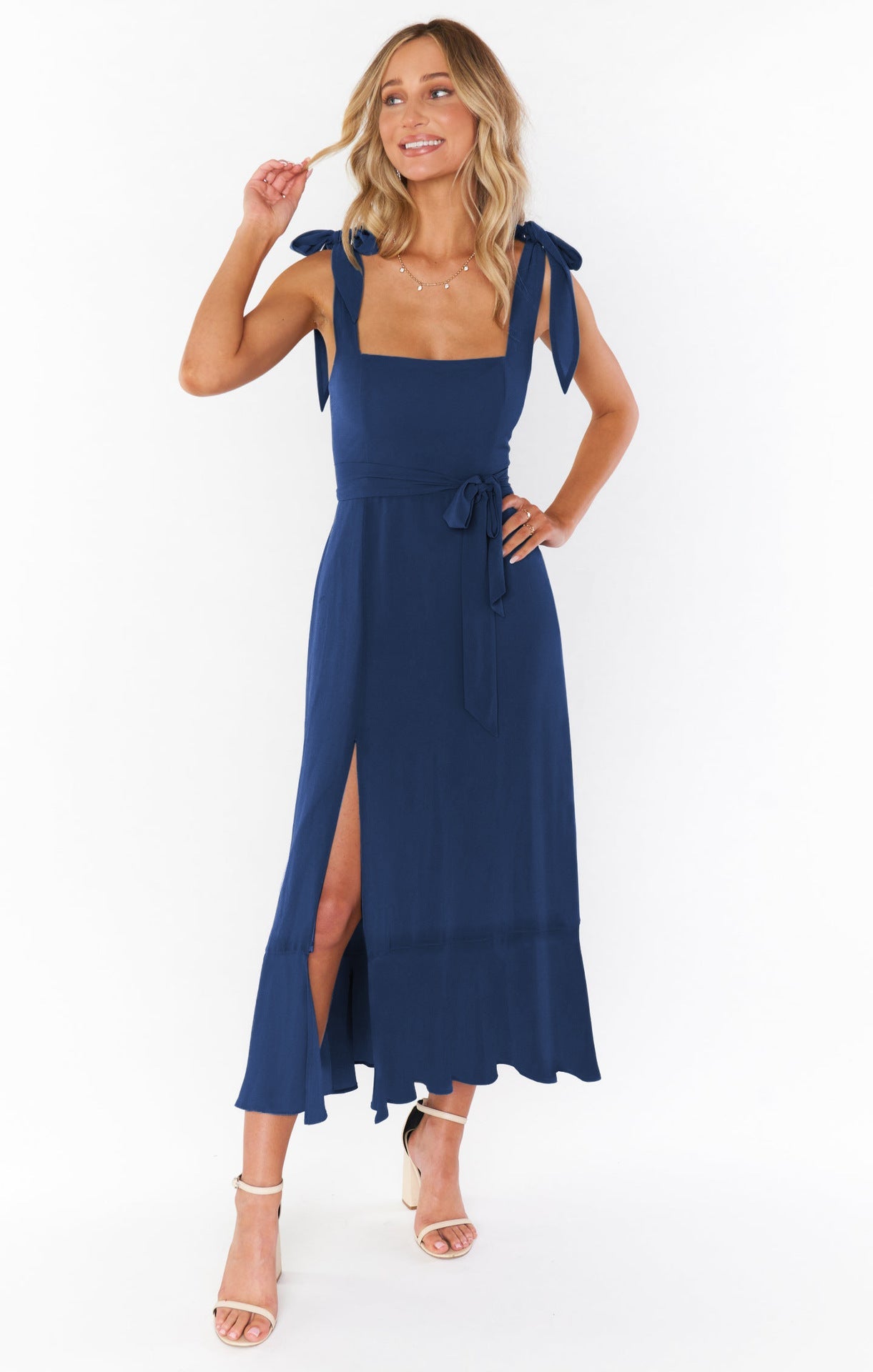 Ruffled Beach Dress