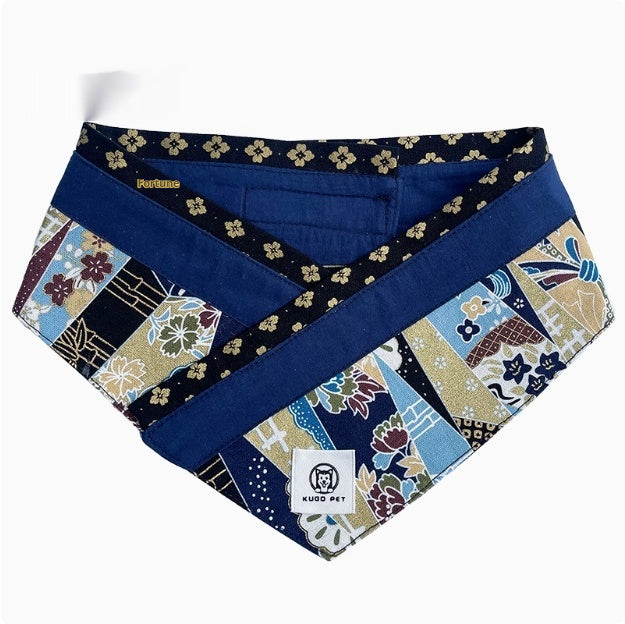 Pet Japanese Style Scarf Scarf Bib Bib
