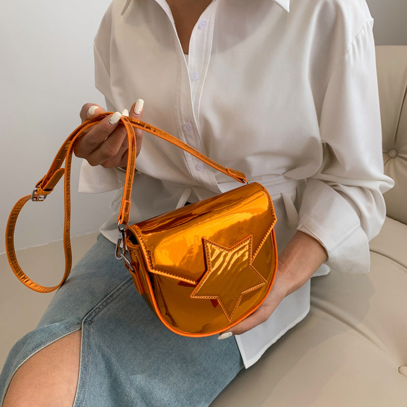 Sweet Cool Five-pointed Star Crossbody Shoulder Bag
