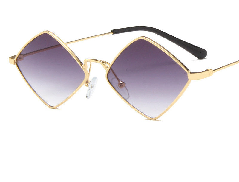 Irregular Metal Sunglasses