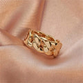 Gold Hip-Hop Ring