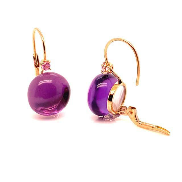 Elegant Amethyst Earrings For Women
