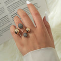 Bean Brass Ring
