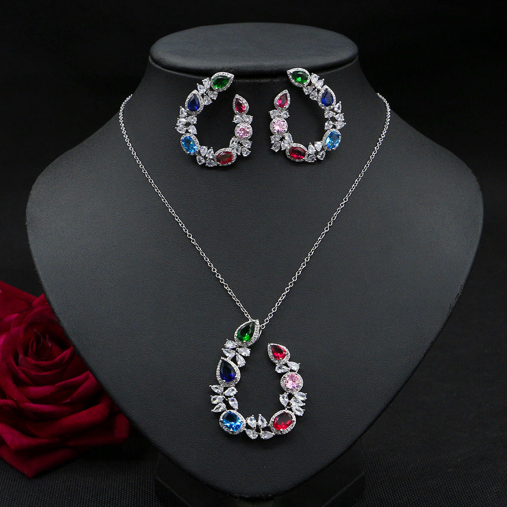 Zircon Emerald Set