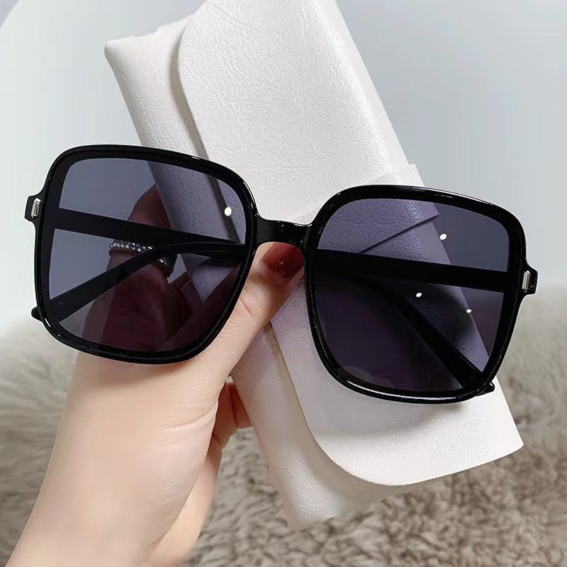 Oversized Frame Sunglasses UV Protection
