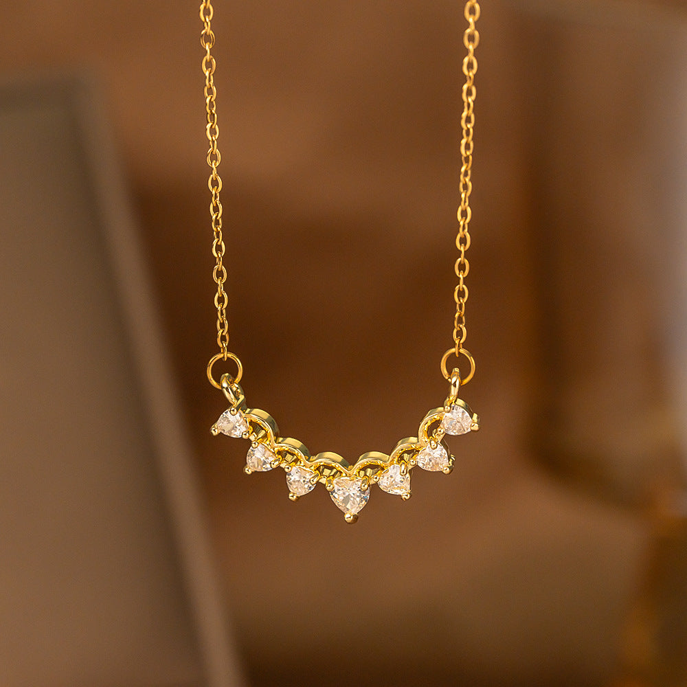 Single-diamond Pendant Necklace