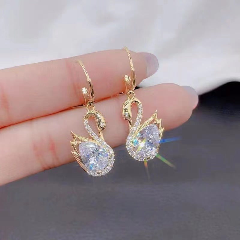 Sweet Swan Earrings