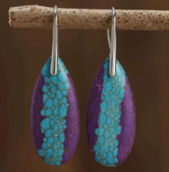 Stone Drop Earrings