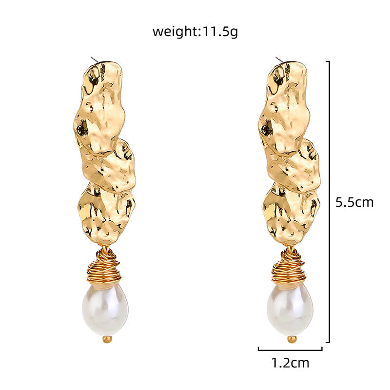 Baroque Pearl Earrings
