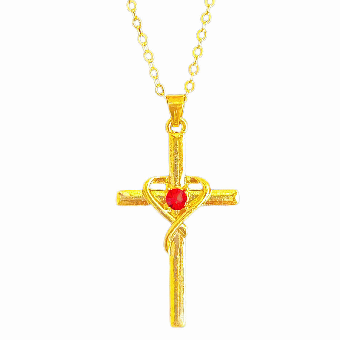 Easter Heart-Shaped Necklace