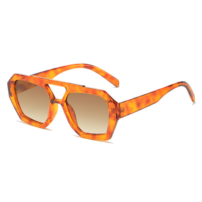 Square Double Beam Sunglasses