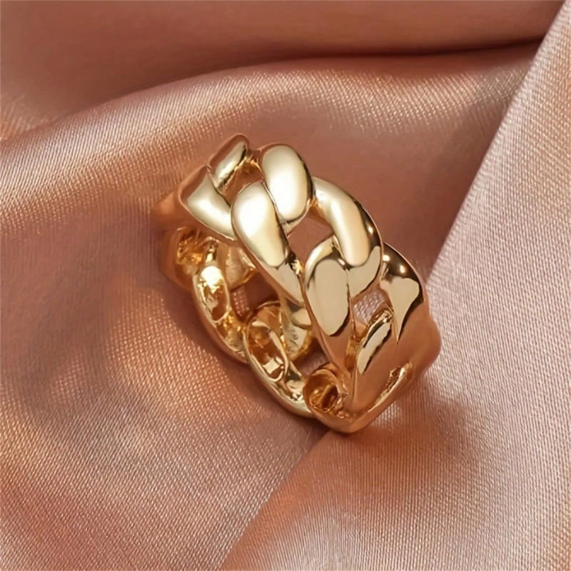 Gold Hip-Hop Ring