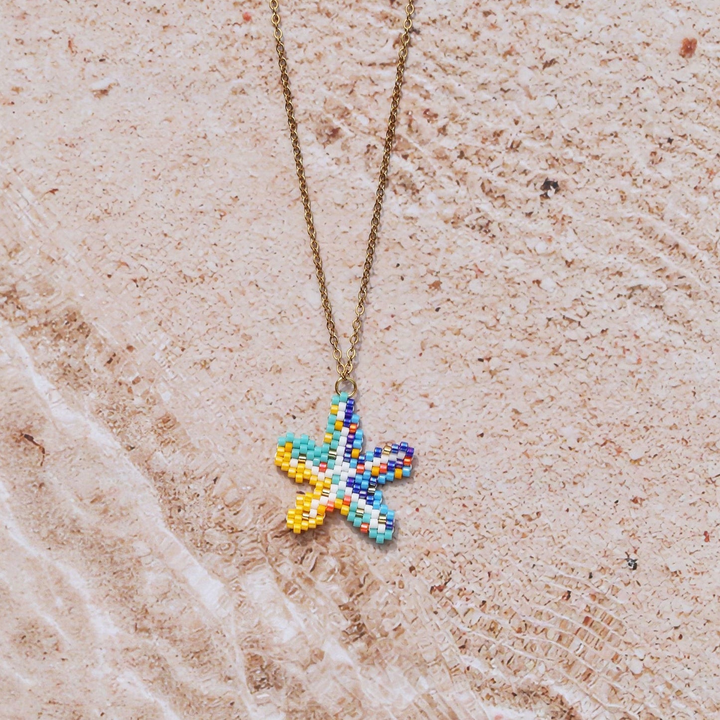 Handwoven Beaded Necklace For Women