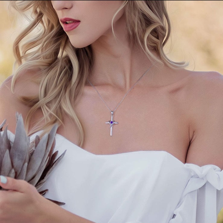 Easter Heart-Shaped Necklace