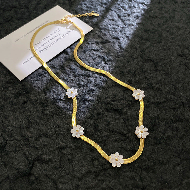 Stylish White Shell Necklace
