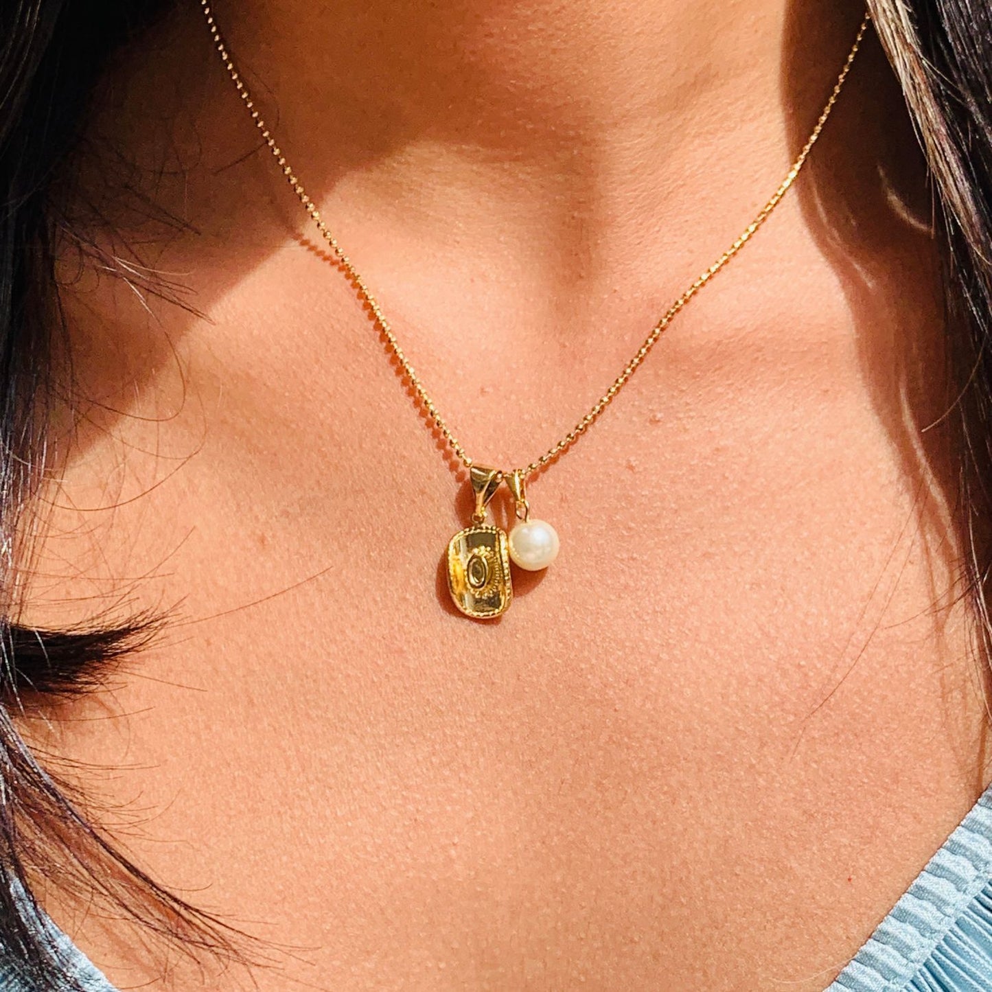 Cowboy Boot Cap Necklace
