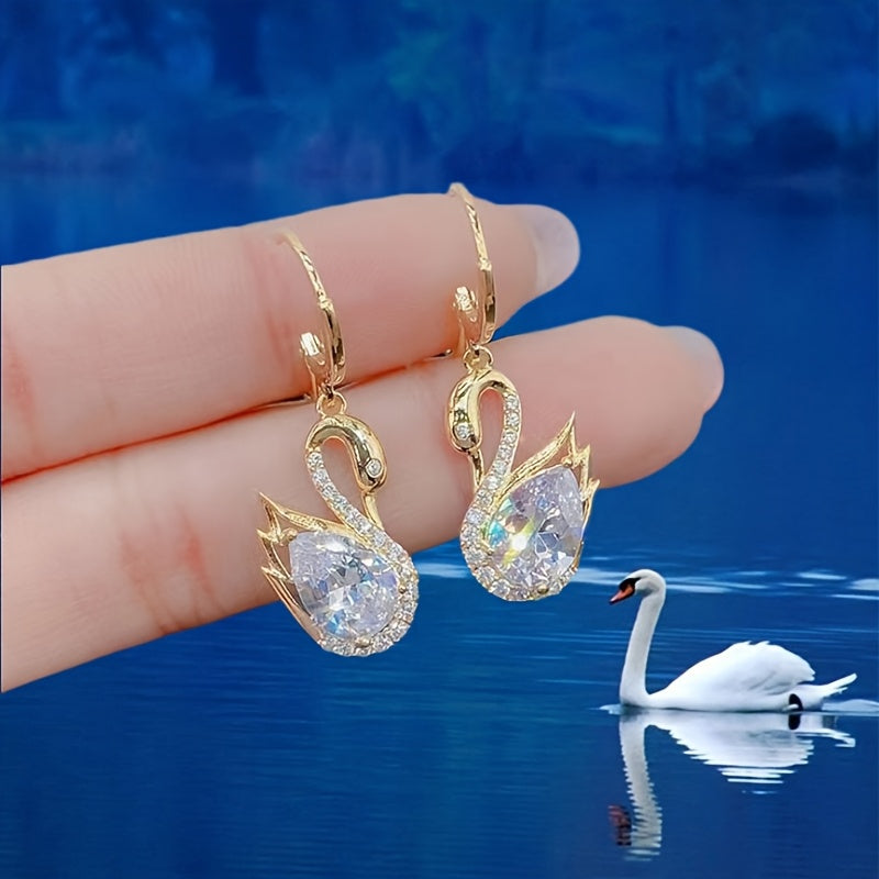 Sweet Swan Earrings