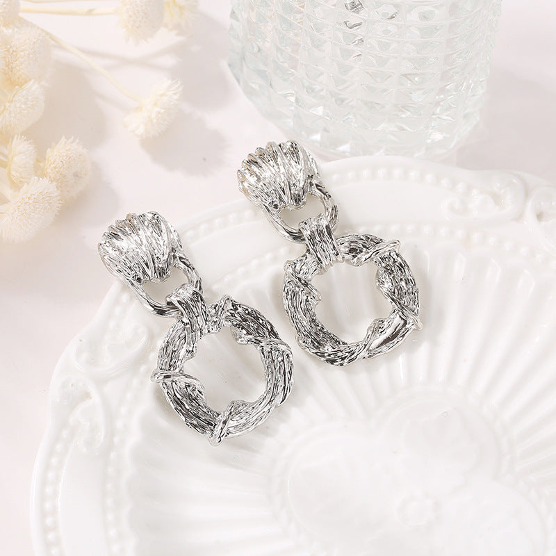 Irregular Geometric Earrings