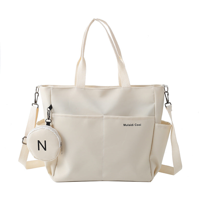 Canvas Tote Messenger Bag