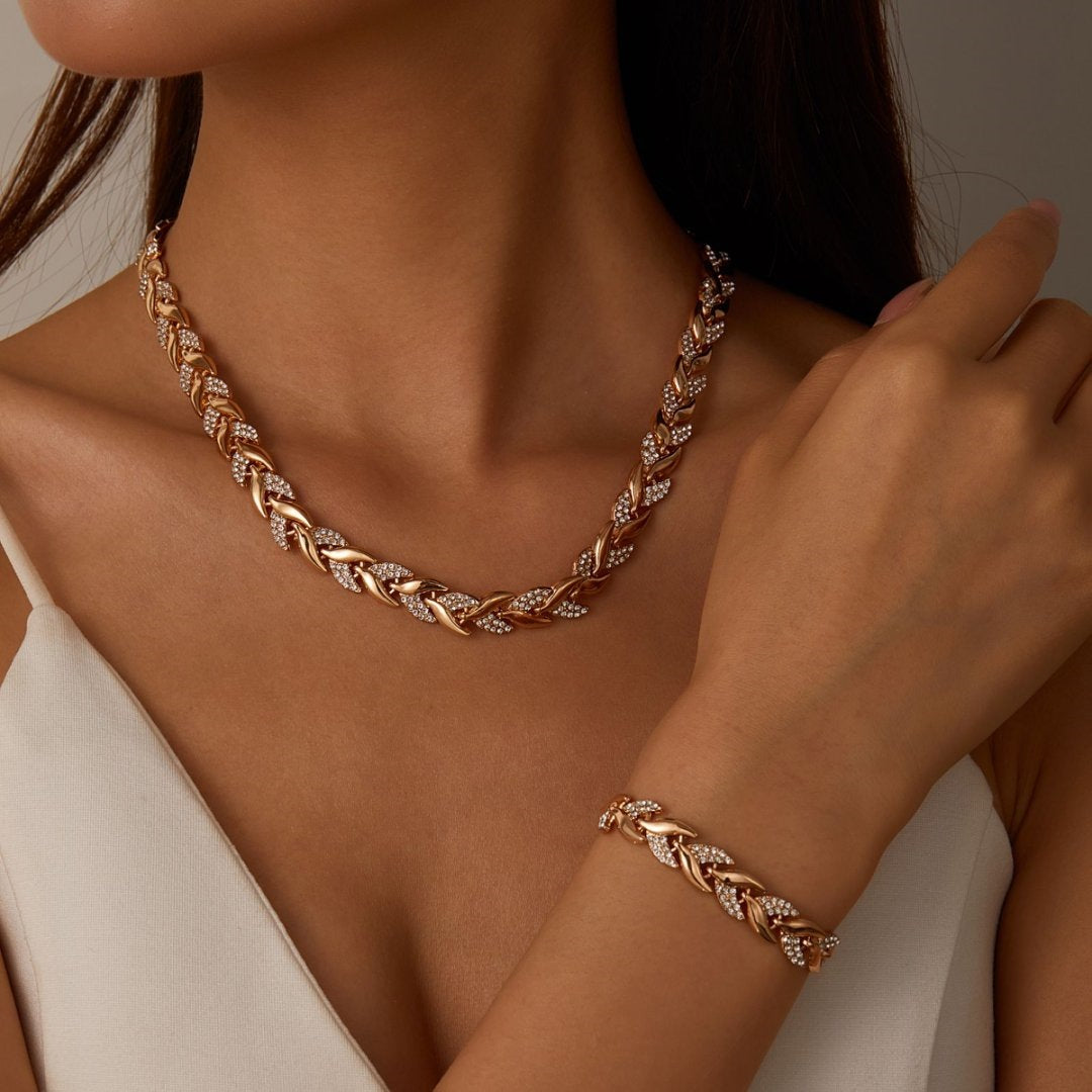 Diamond-encrusted Necklace