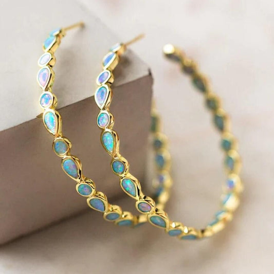 Creative Round Ring Earrings