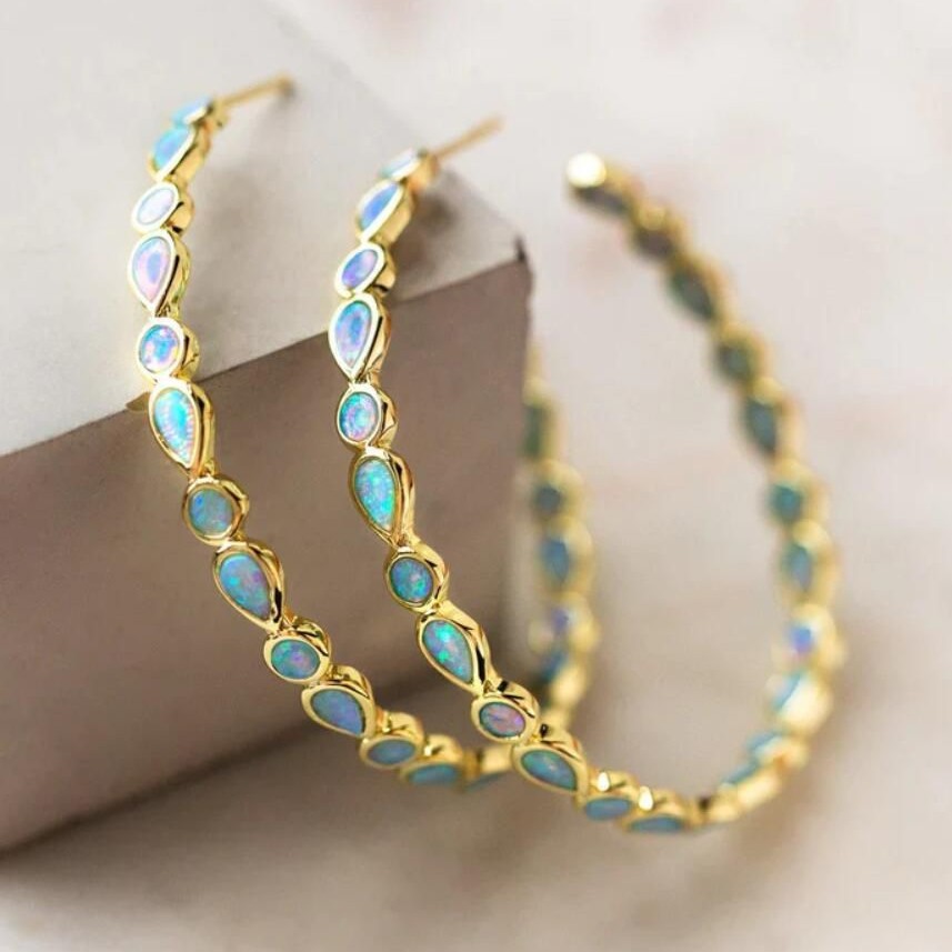 Creative Round Ring Earrings