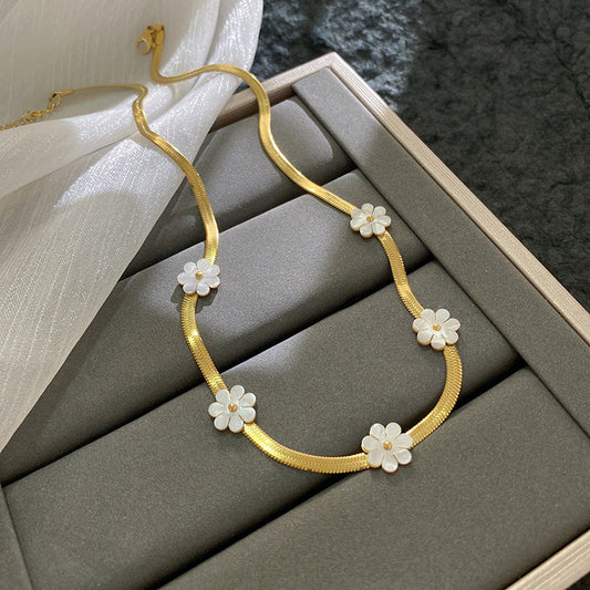 Stylish White Shell Necklace
