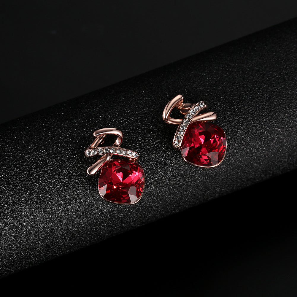Tromo Bridal Necklace Earrings Set