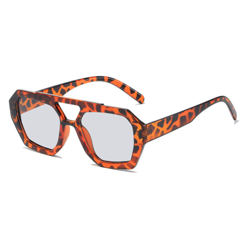 Square Double Beam Sunglasses