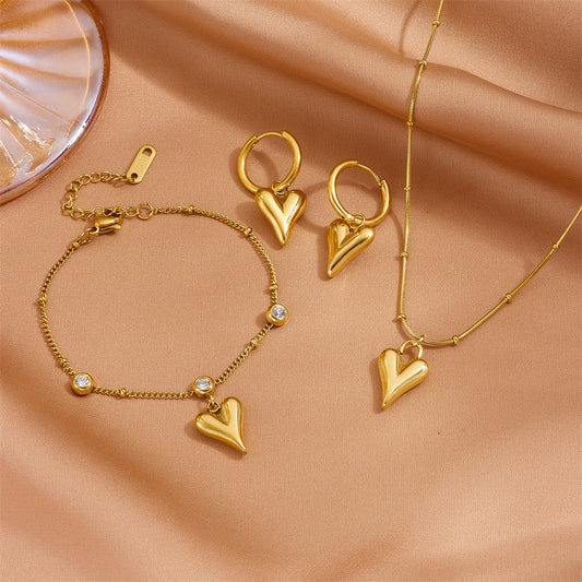 Beaded Heart Necklace