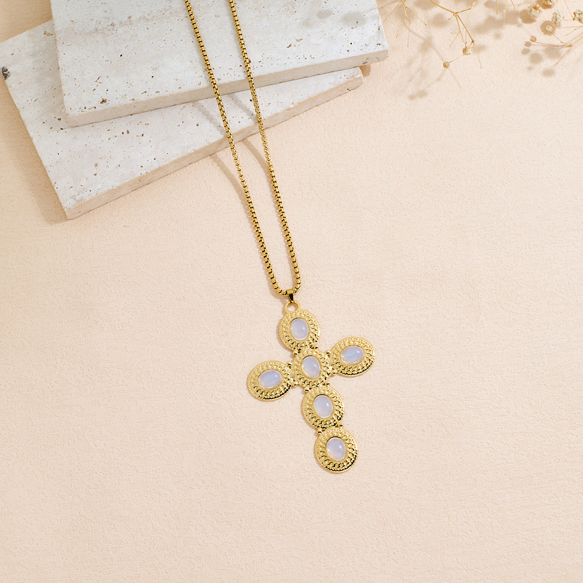 Drop Oil Cross Necklace For Men And Women