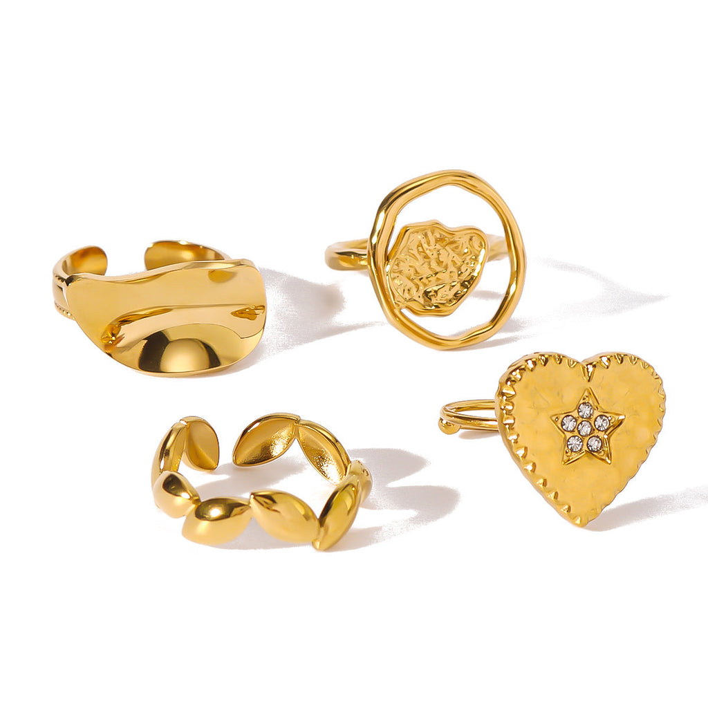 Luxury High-End Heart-Shaped Ring