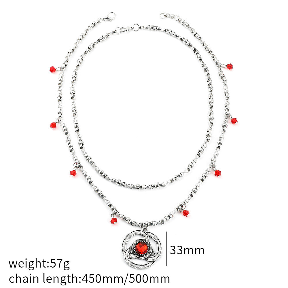 LOKO Alloy Silver Necklace