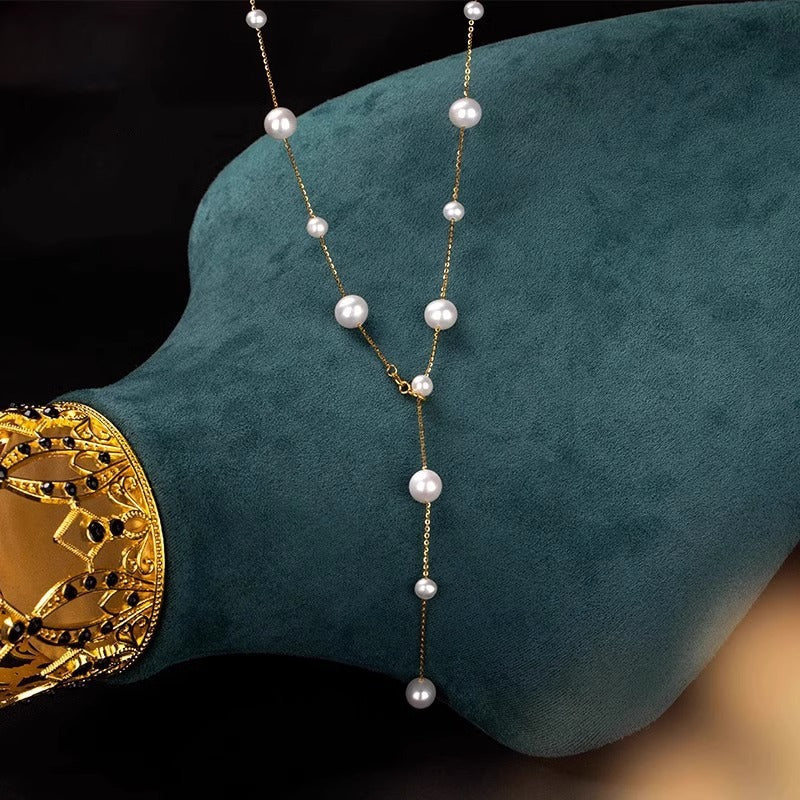 Freshwater Pearl Tassel Necklace