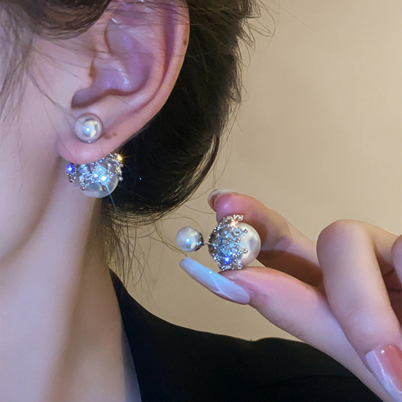 Baroque Pearl Vintage Light Earrings