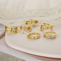 Heart-shaped Open Ring