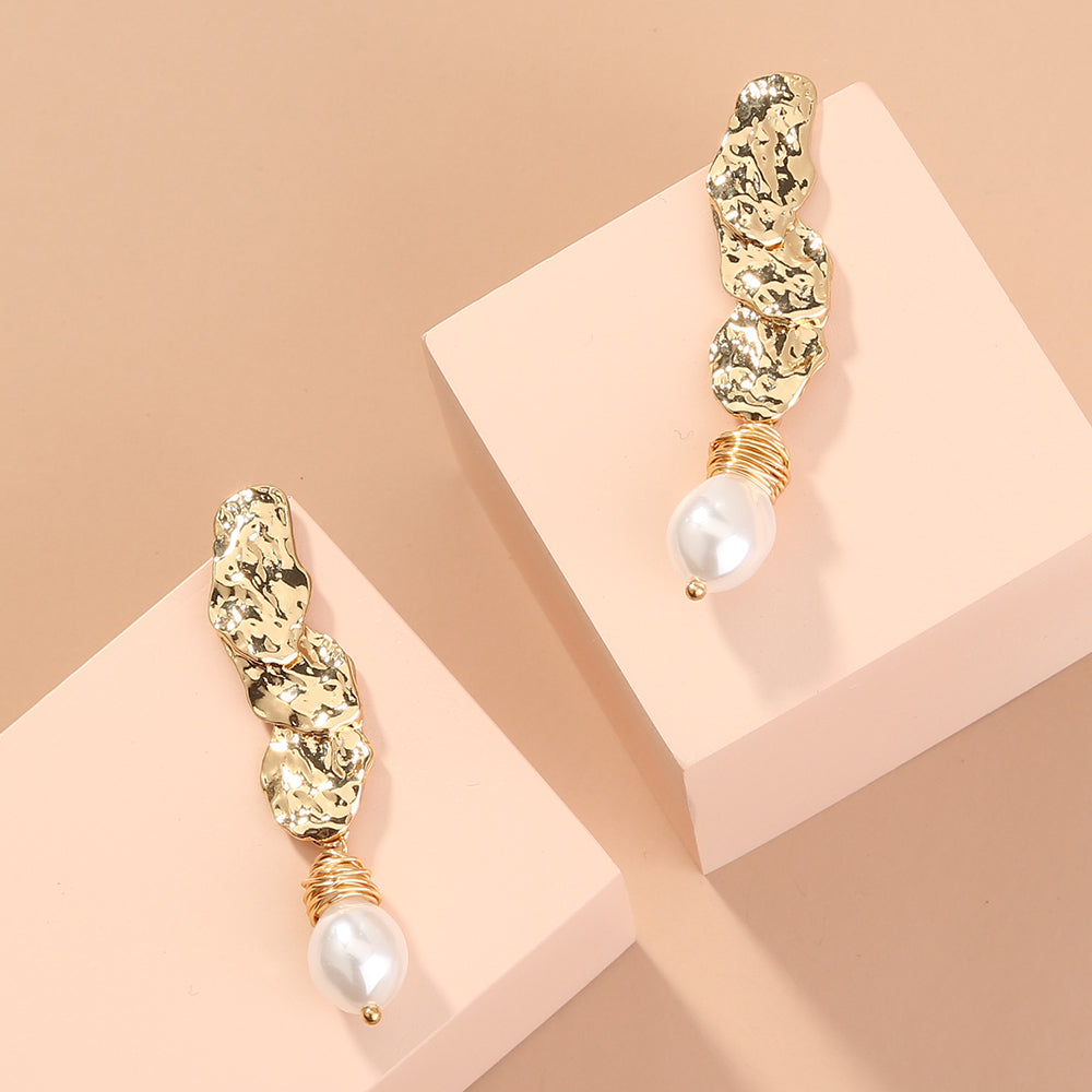 Baroque Pearl Earrings