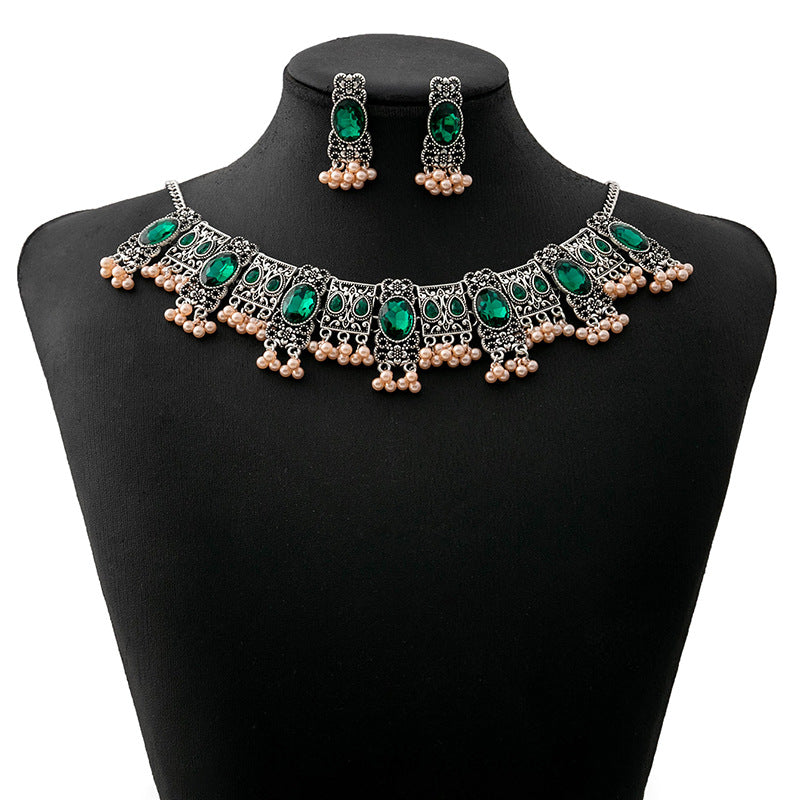 Vintage Emerald Earrings