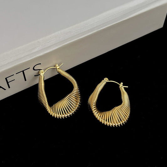Hollow Circle Earrings